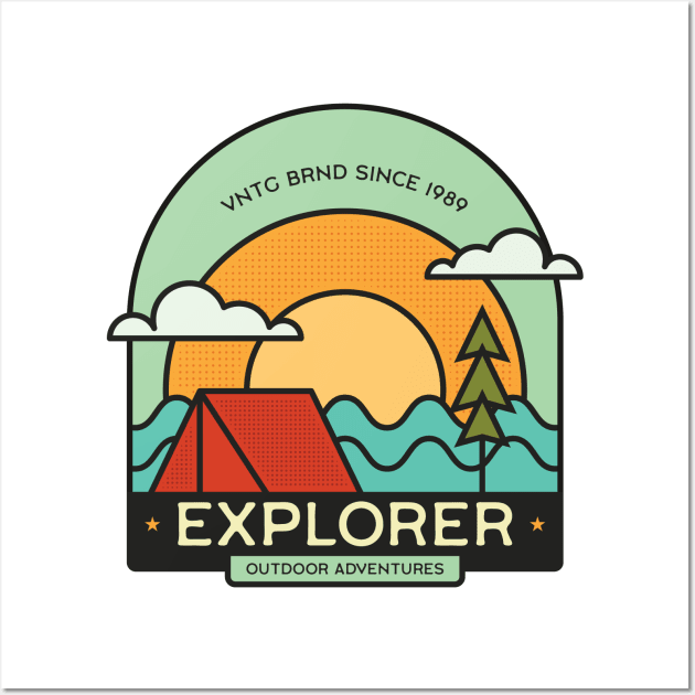 EXPLORER - OUTDOOR ADVENTURES Wall Art by YourRequests